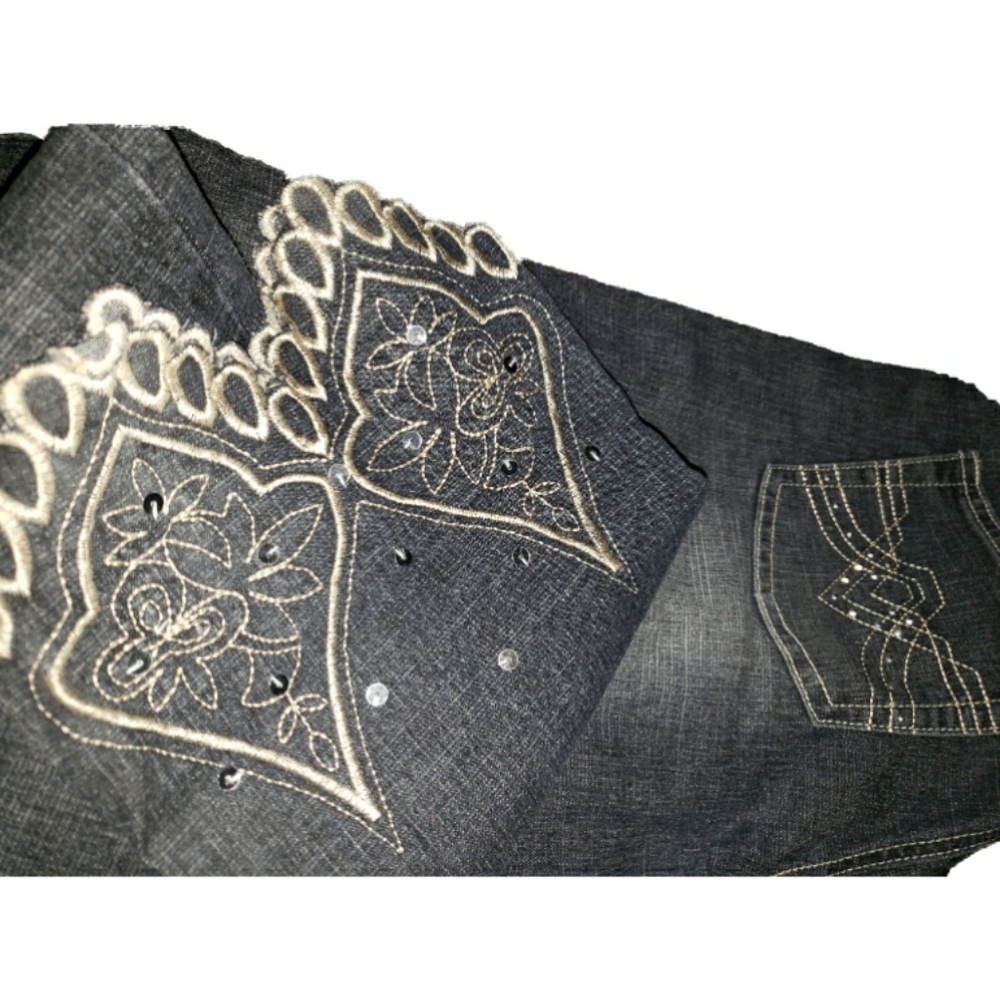 Sequin Denim - Picture 3 of 5